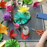 Atelier Artistes en herbe en famille - Paper flower